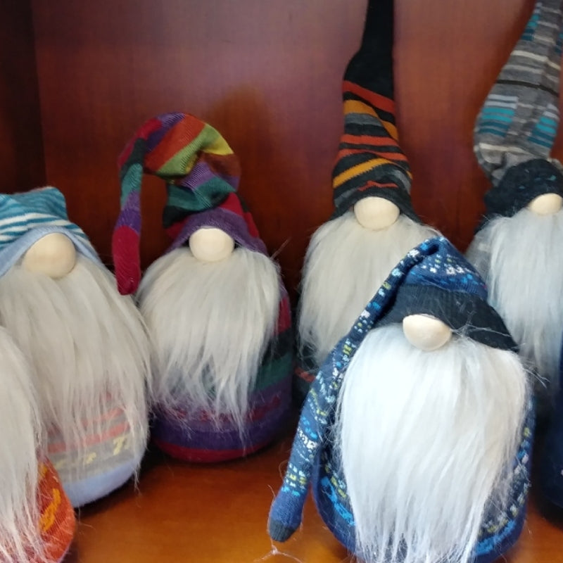 Darn Tough Sock gnomes made by Laura from Darn Tough
