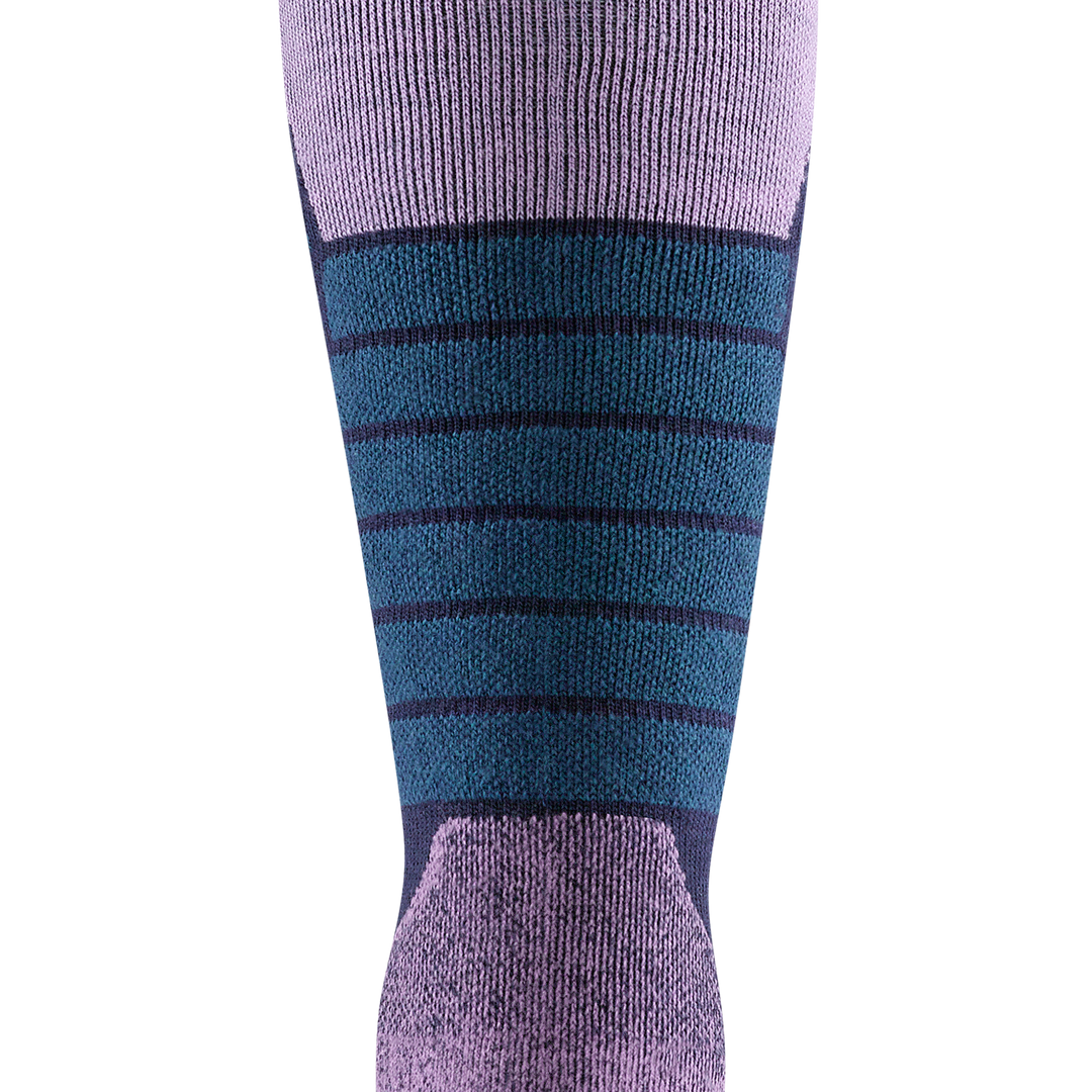 Close up of the back of the ankle up the calf, highlighting the performance area