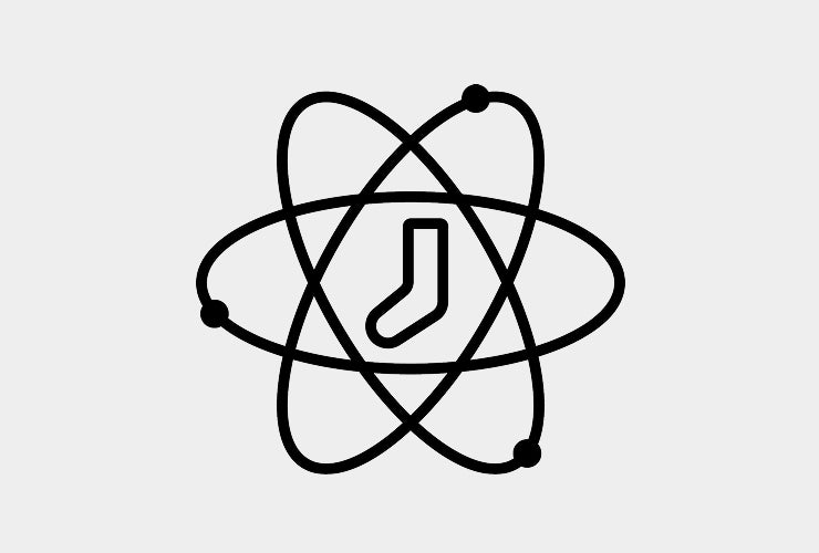 sketch of a sock surrounded by scientific symbols