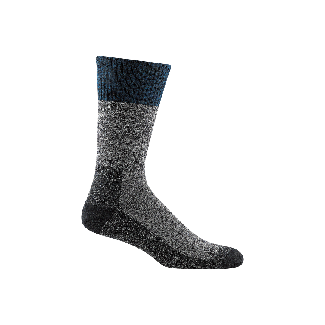 Men's Scout Boot Midweight Hiking Sock in Gray and Blue